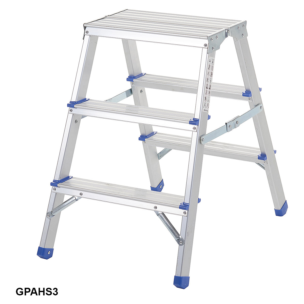 Folding Aluminium Handy Steps (Product illustration 4)-3