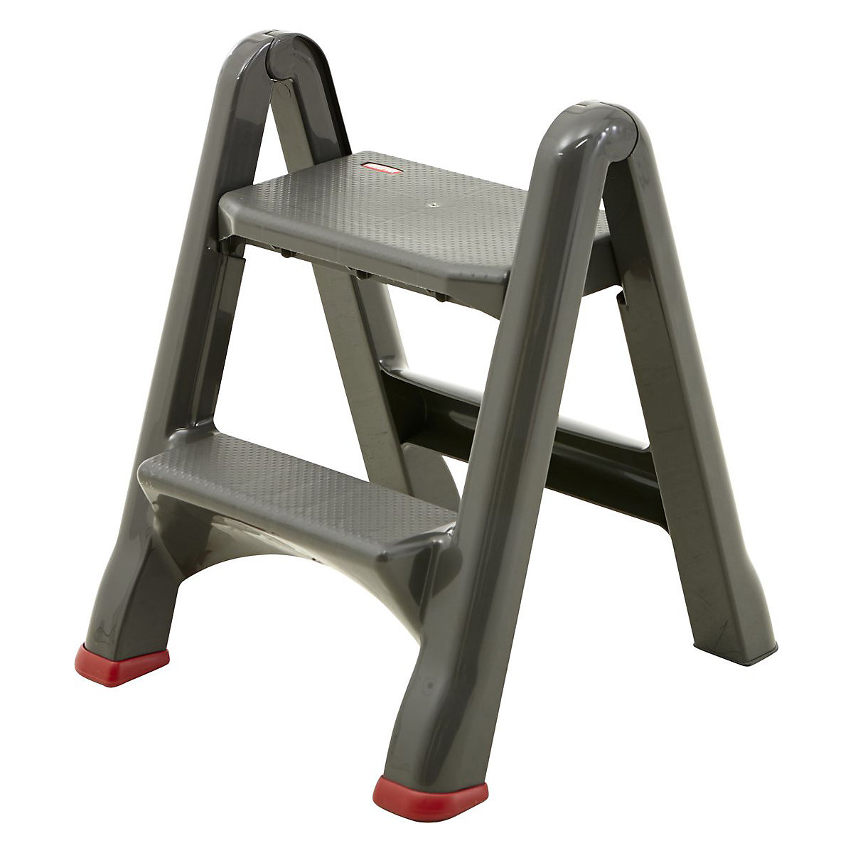 Folding Step Stool, Folding Step Stool, Folding Step Stool | 630h x 486w x 172d mm | Grey-0