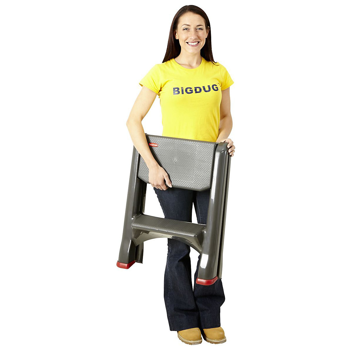 Folding Step Stool (Product illustration 2)-1