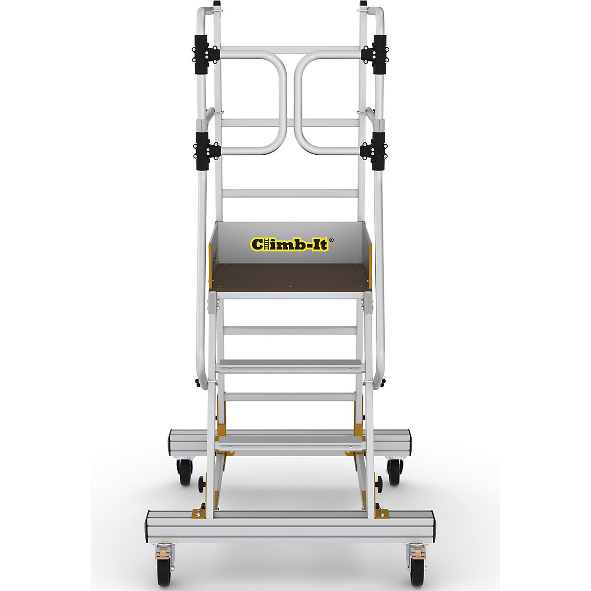 CLIMB-IT Mobile Steps with Safety Gate | EN131 Certified (Product illustration 4)-3