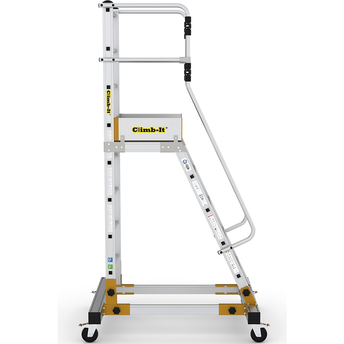 CLIMB-IT Mobile Steps with Safety Gate | EN131 Certified (Product illustration 6)-5