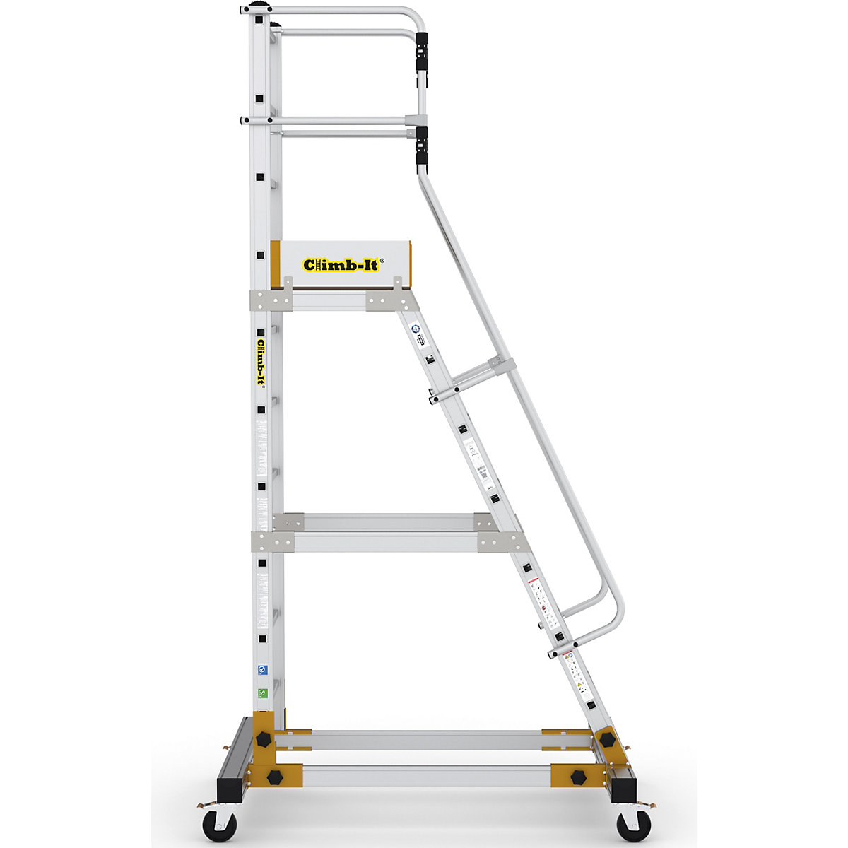 CLIMB-IT Mobile Steps with Safety Gate | EN131 Certified (Product illustration 9)-8