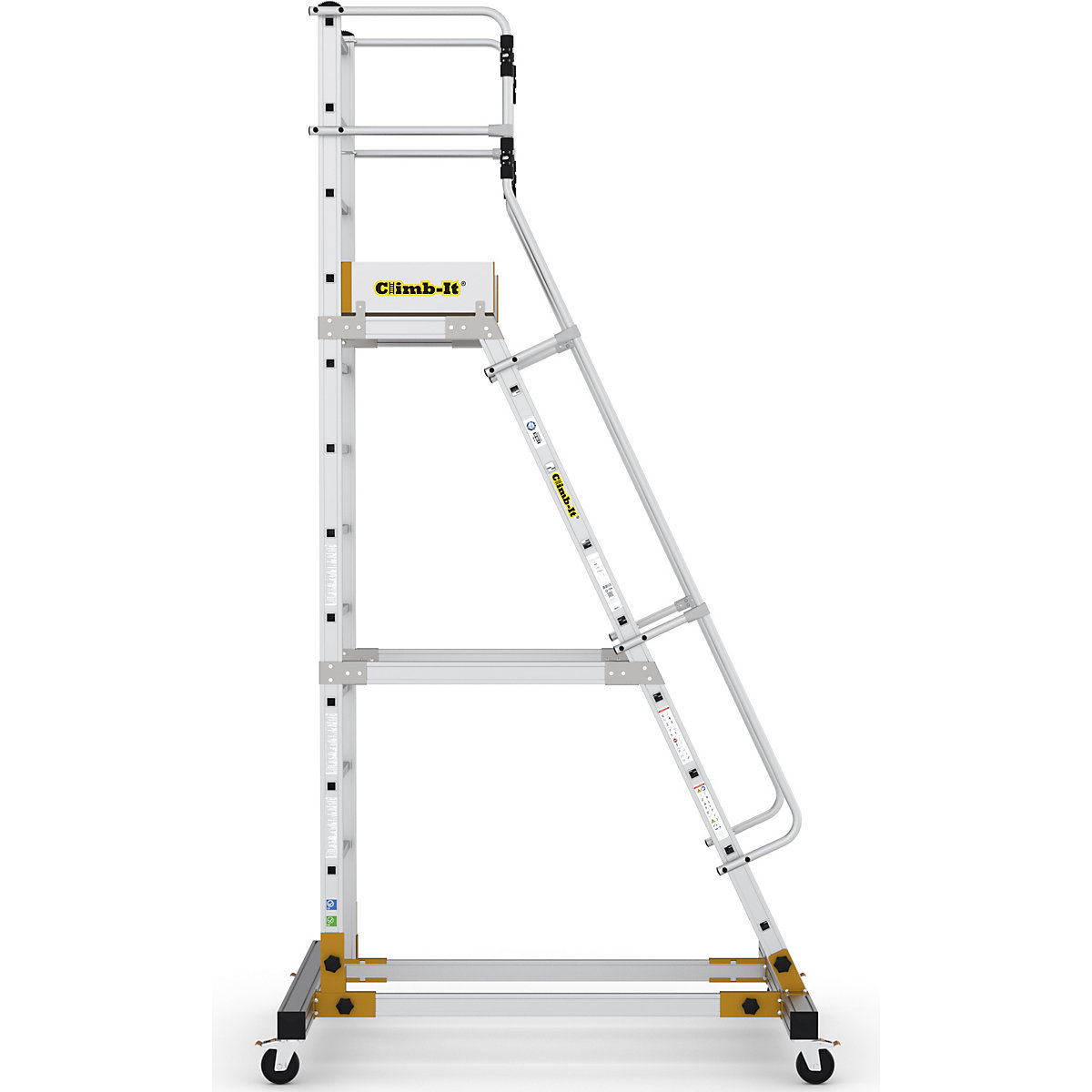 CLIMB-IT Mobile Steps with Safety Gate | EN131 Certified (Product illustration 12)-11