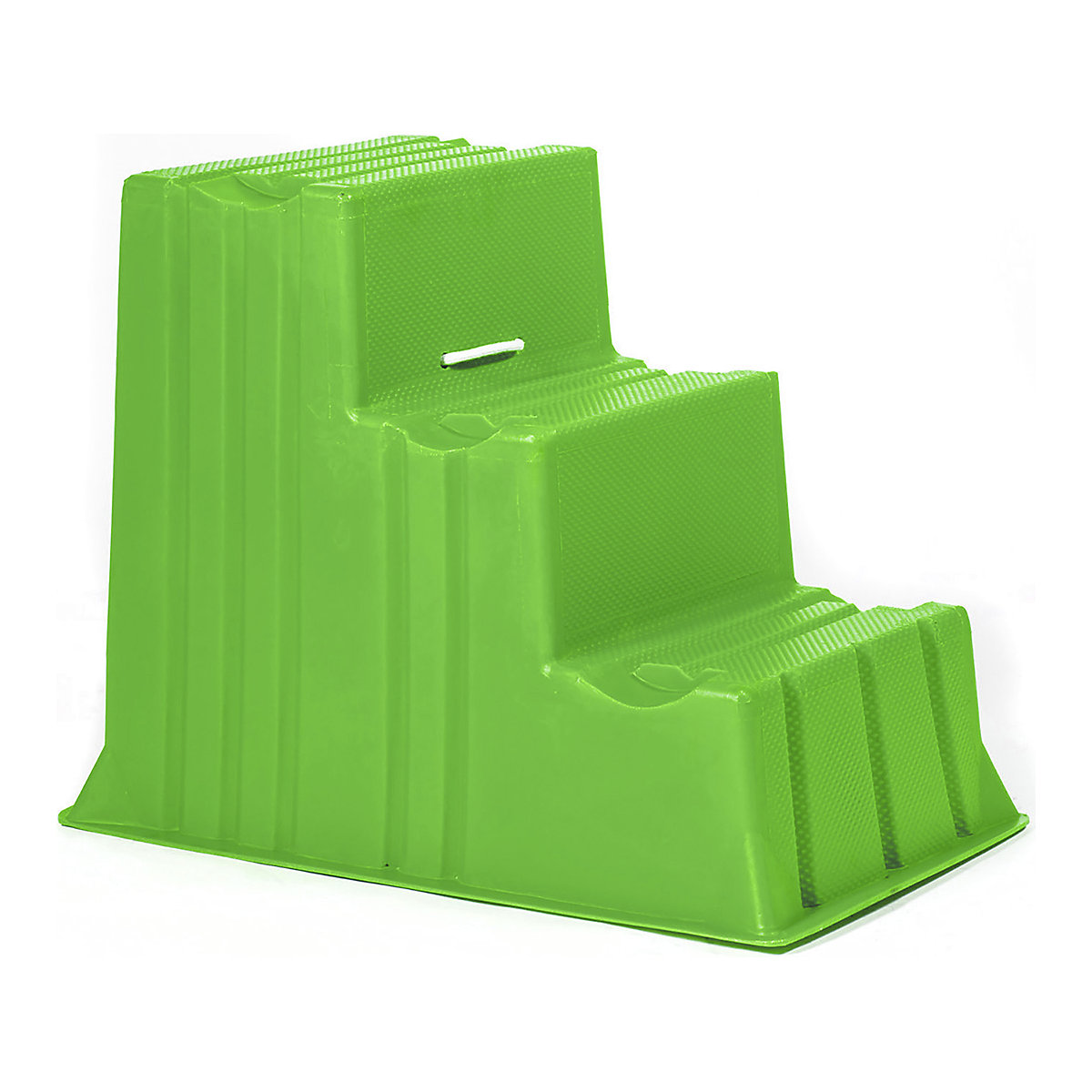 Stubbs Industrial Steps, Stubbs Industrial Steps, Stubbs Industrial Steps | 635h x 520w x 740d mm | Polyethylene | 3 Tread | Green-2
