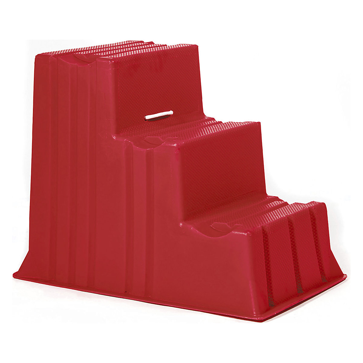 Stubbs Industrial Steps, Stubbs Industrial Steps, Stubbs Industrial Steps | 635h x 520w x 740d mm | Polyethylene | 3 Tread | Red-3