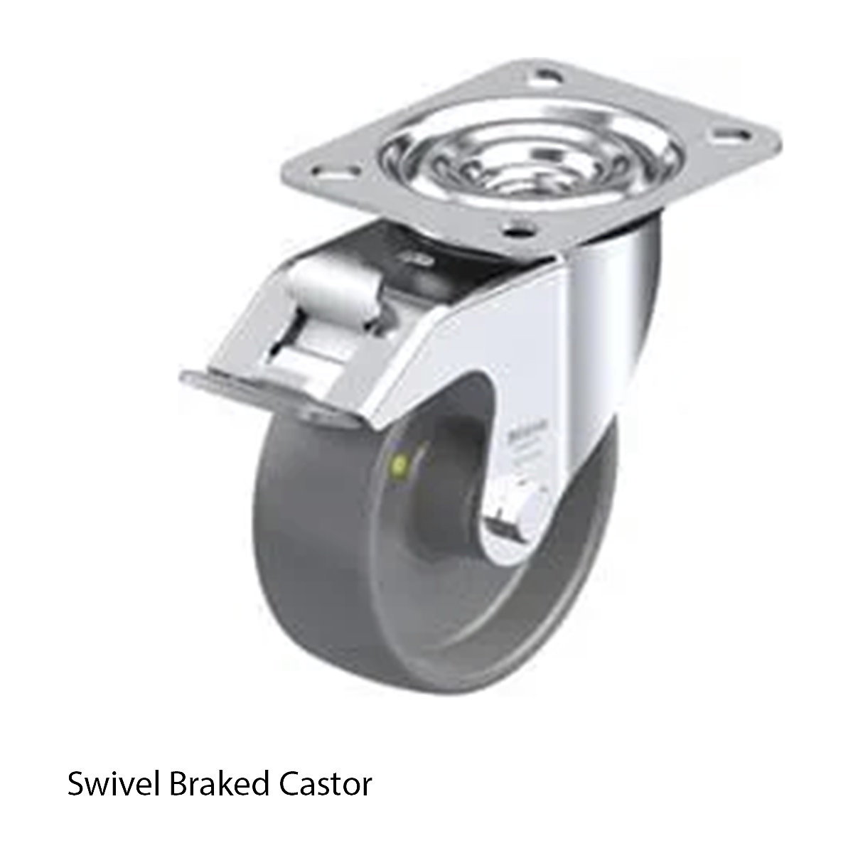 Blickle Electrically Conductive Castors with Nylon Wheels (Product illustration 4)-3