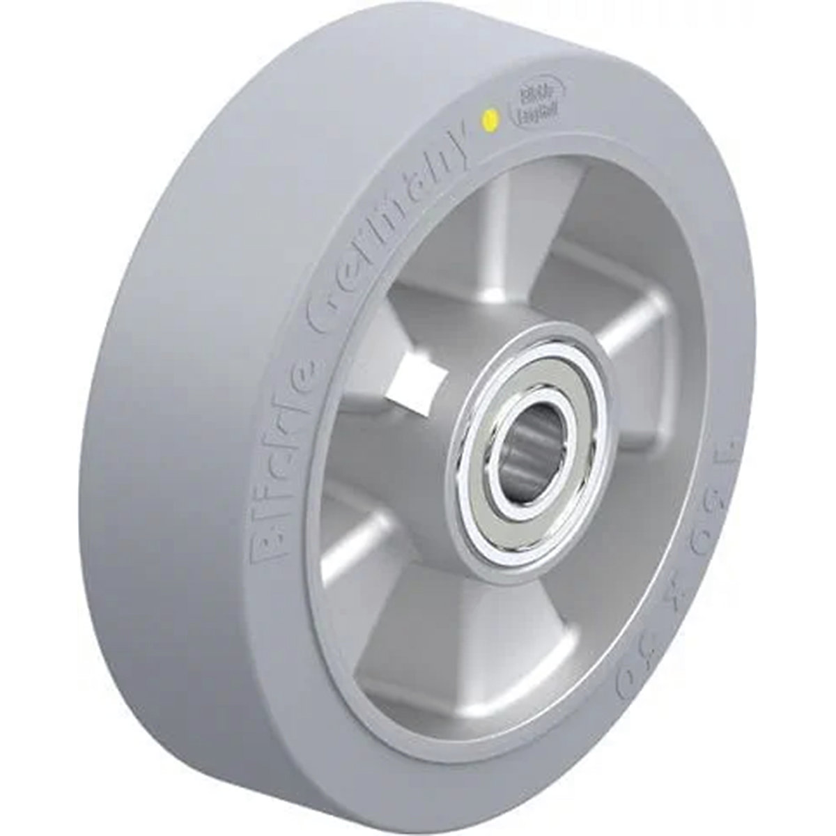 Blickle Heavy Duty Anti-Static Elastic Solid Rubber Wheels
