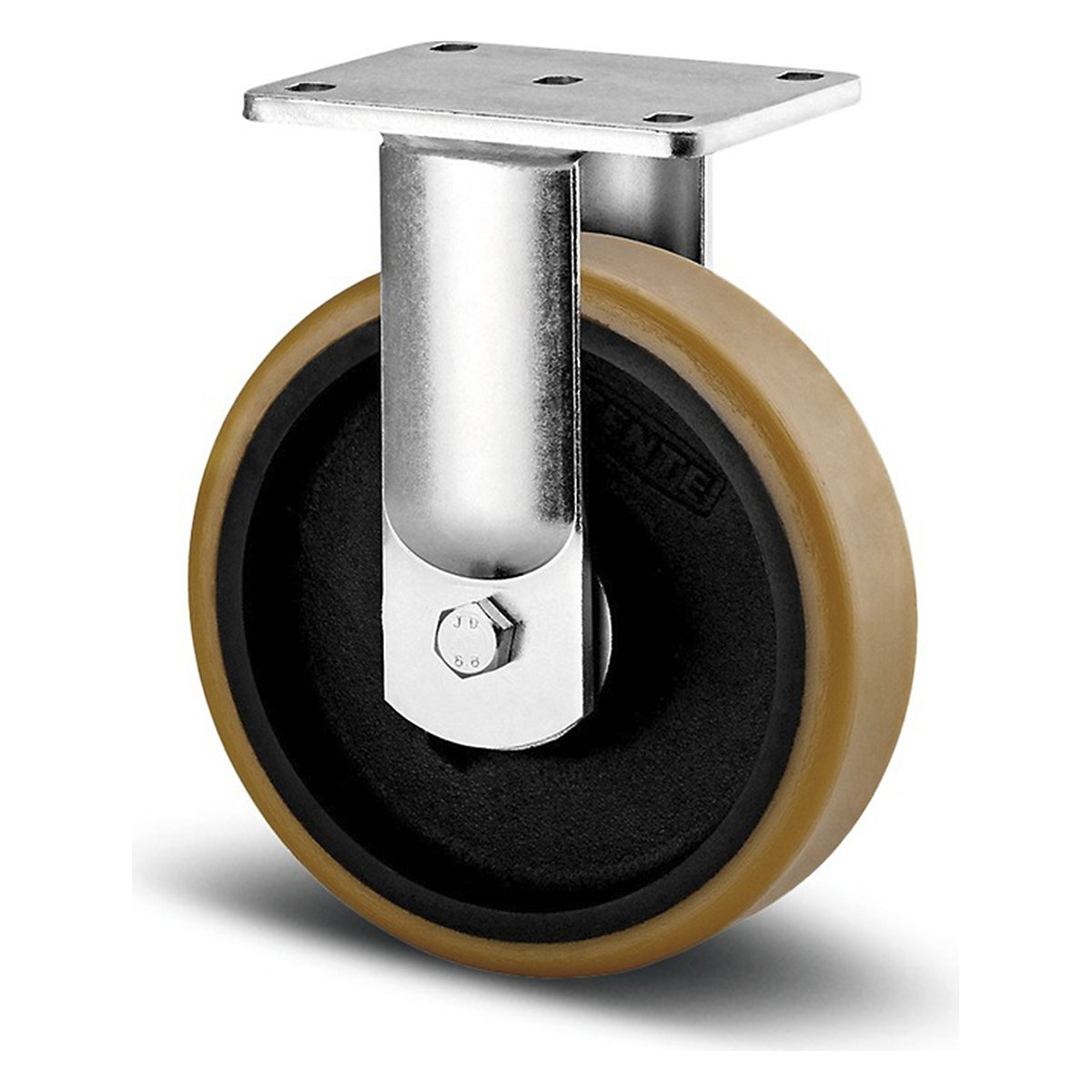 TENTE Kappa Plate Castor | Polyurethane | 200mm Dia. | 1200kg, TENTE Kappa Plate Castor | Polyurethane | 200mm Dia. | 1200kg, TENTE Kappa Fixed Castor | Polyurethane | 200mm Dia. | 1200kg-2