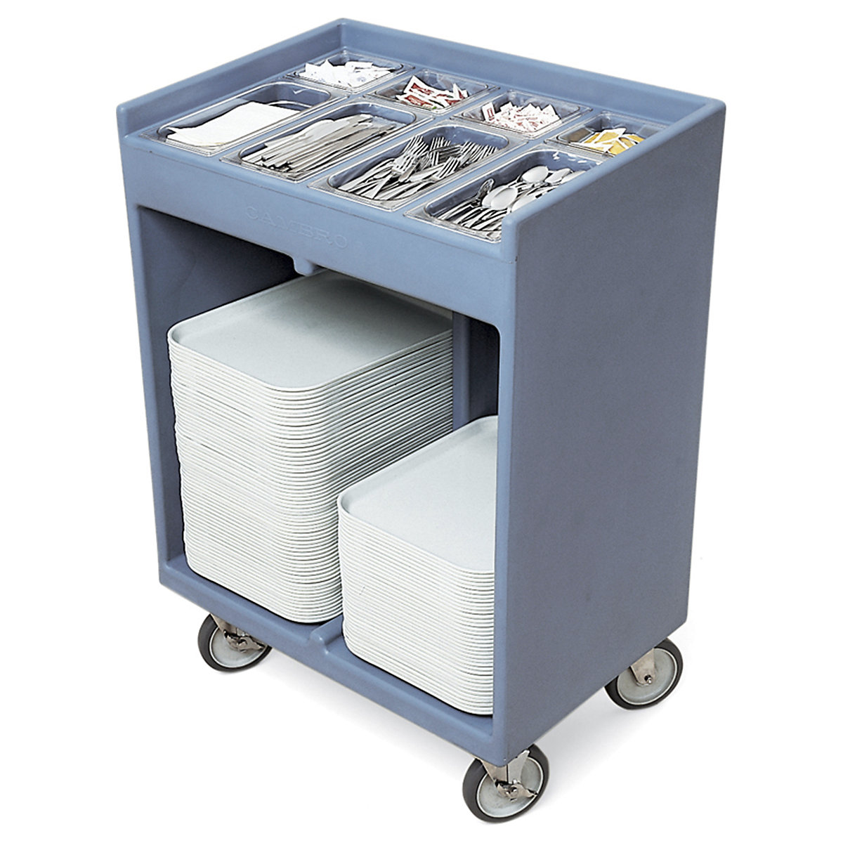Cambro Tray & Silver Cart