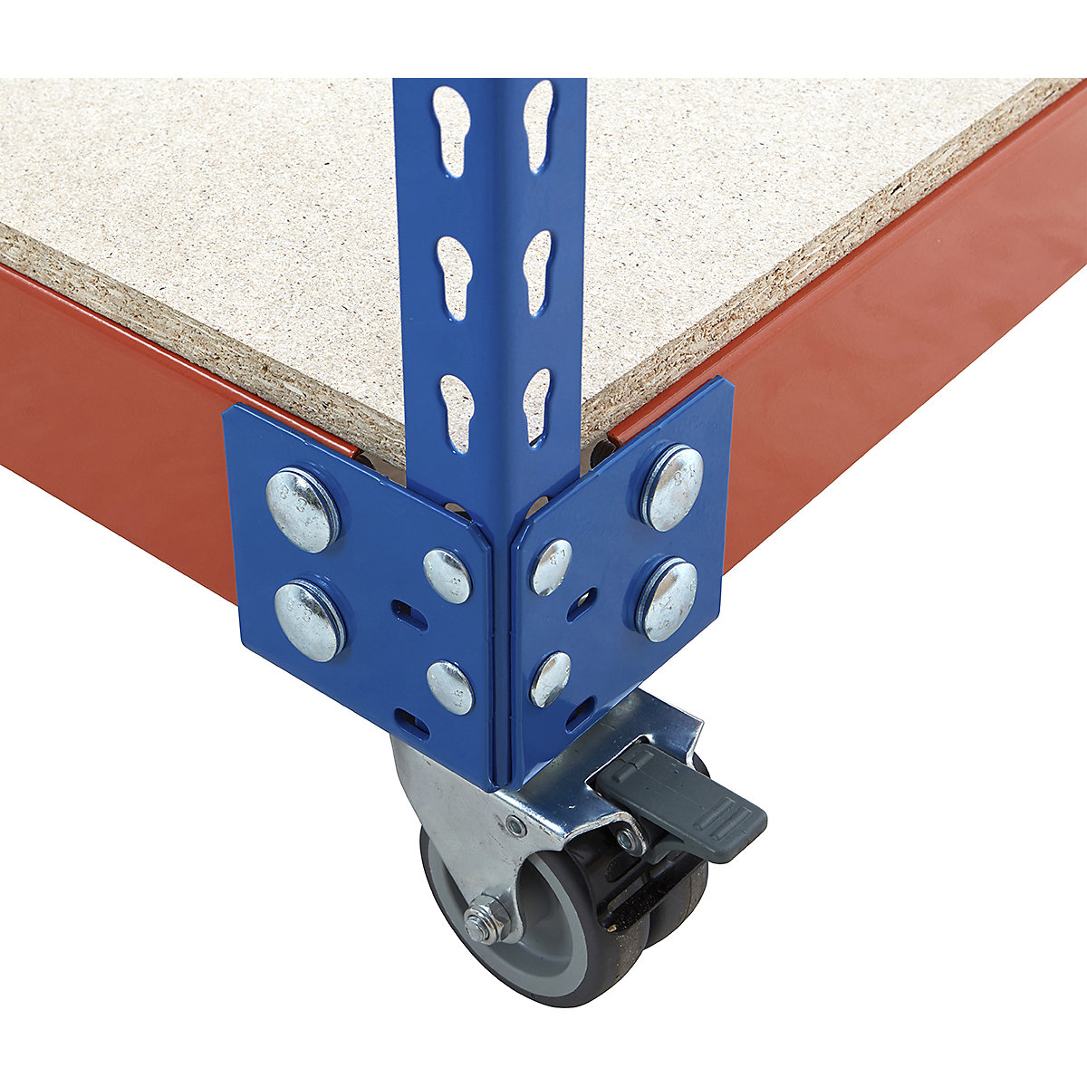 BiG340 Garment Rail Trolley (Product illustration 4)-3
