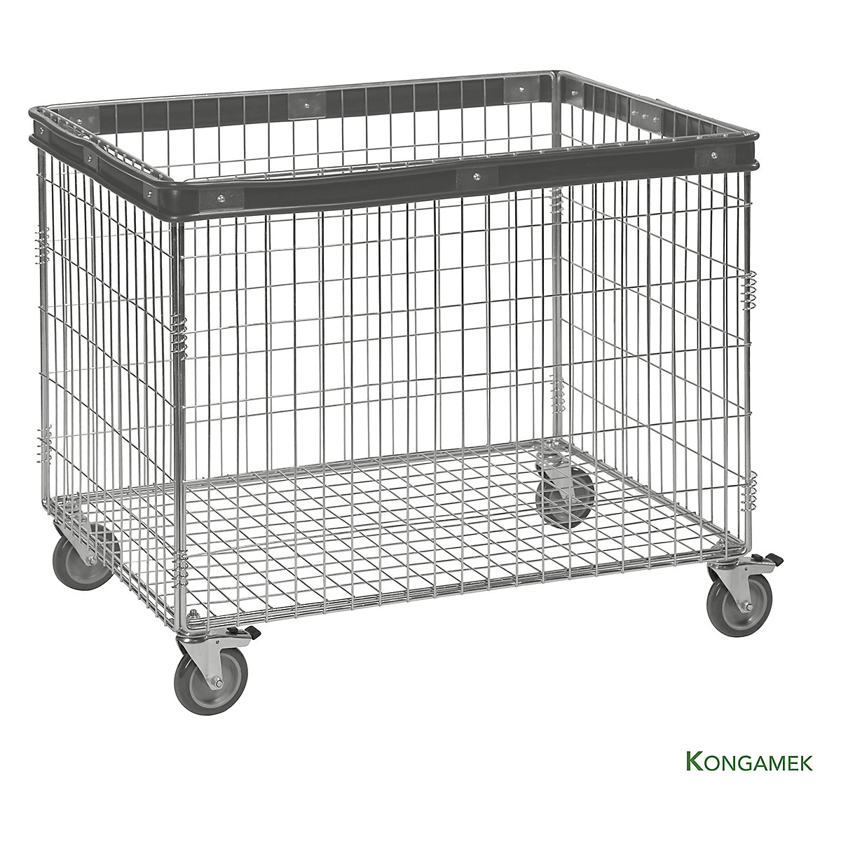 Kongamek Galvanised Mesh Trolleys