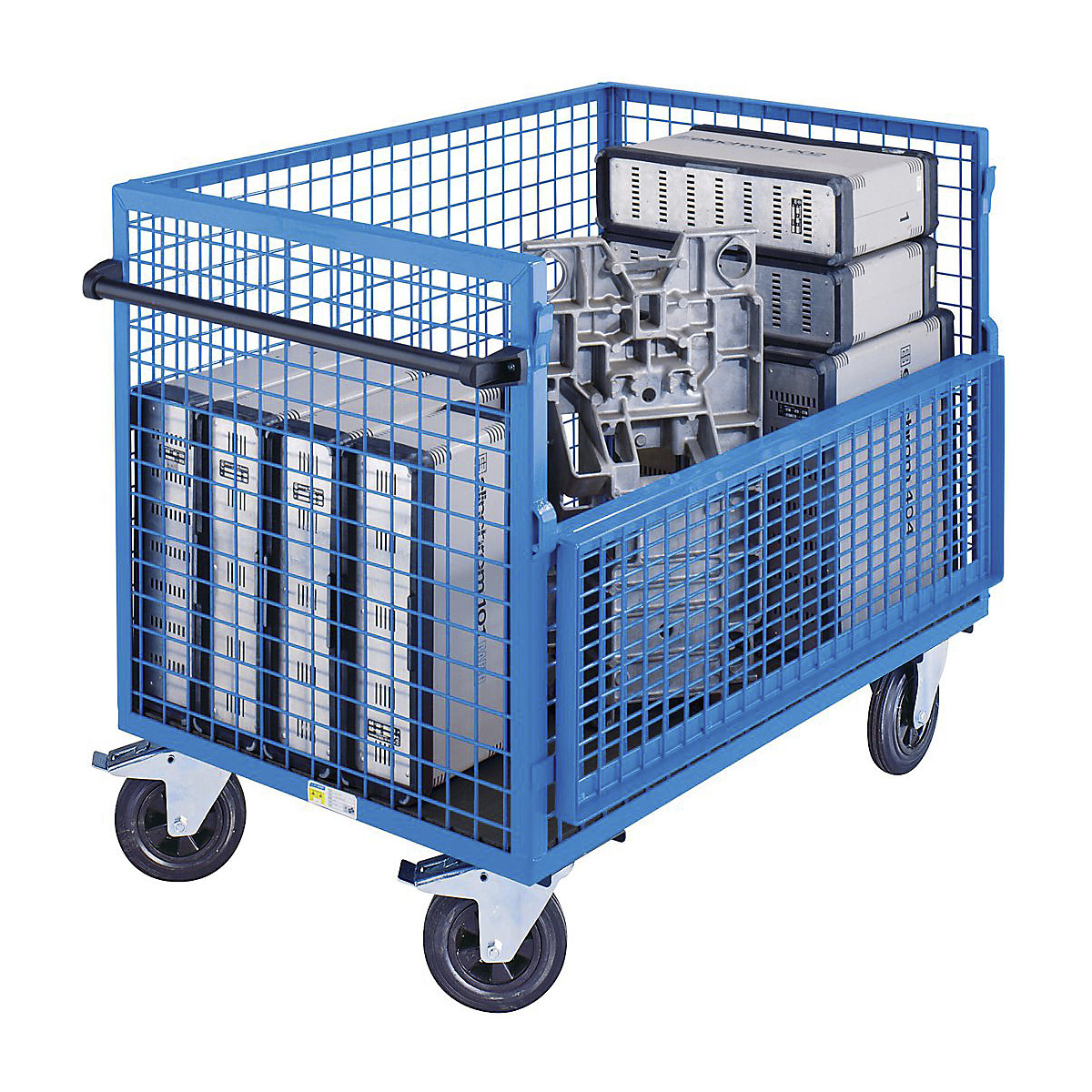 PremKraft Wire Mesh Box Trucks, PremKraft Wire Mesh Box Trucks, PremKraft Wire Mesh Box Truck 1050w x 700d mm - No Lid 500kg Capacity-0