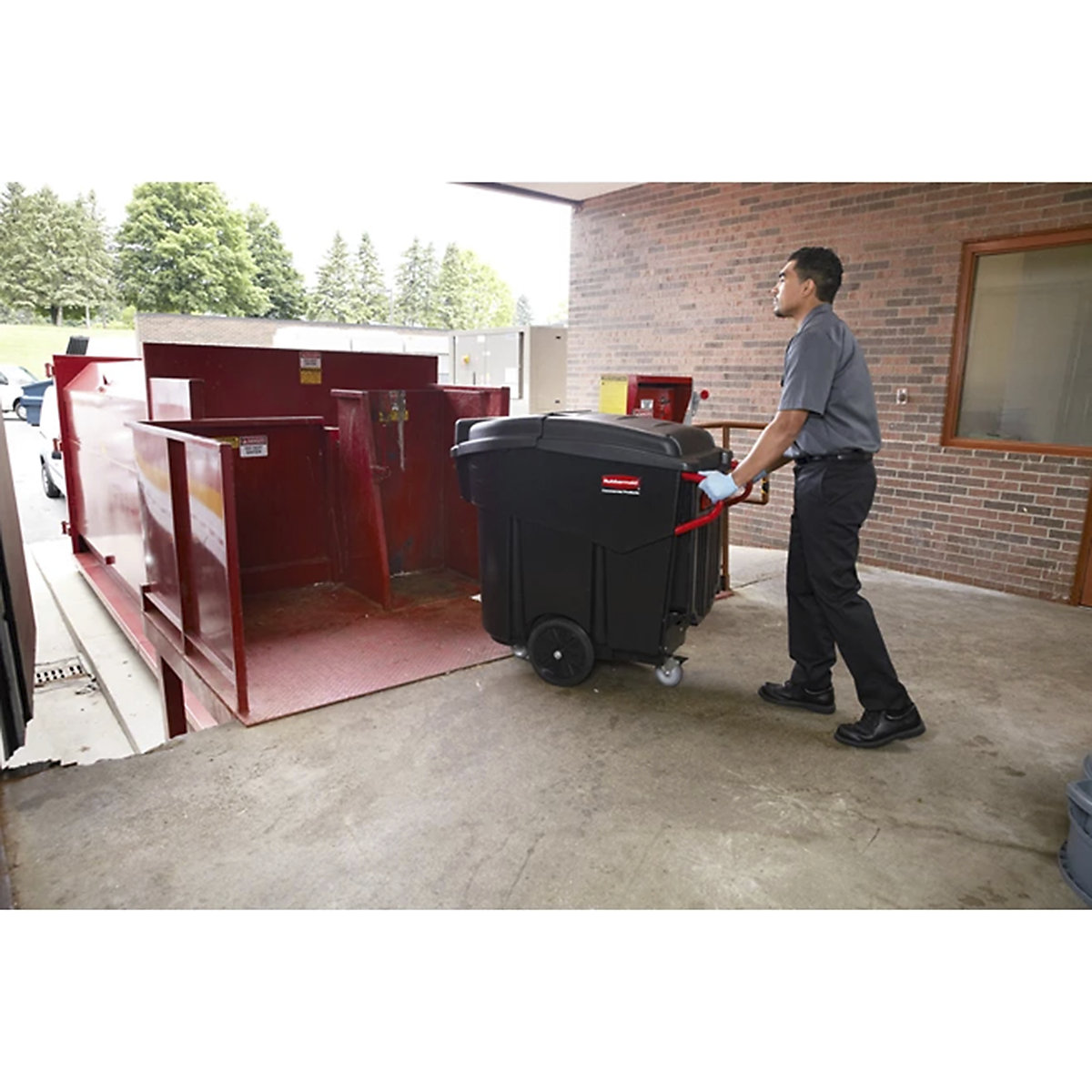 Rubbermaid BRUTE Mobile Collector (Product illustration 4)-3