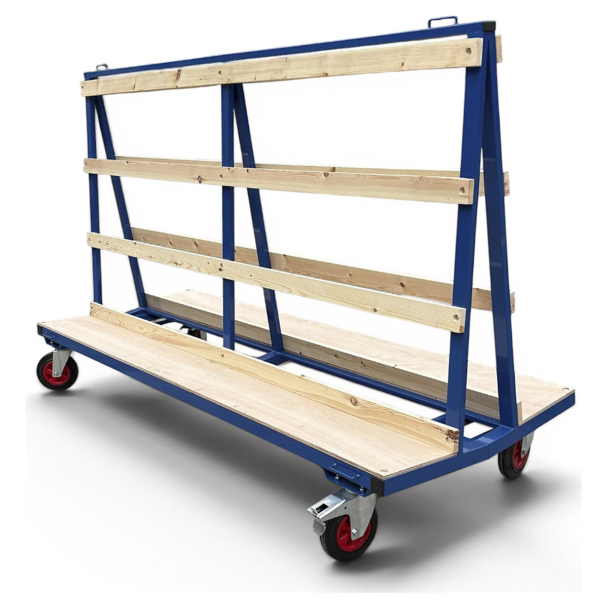 A-Frame Trolleys, A-Frame Trolleys, A-Frame Trolleys | 1530h x 900w x 2400d mm | 2 Swivel 2 Swivel Braked Castors | Load Retention Strapping Points | 600kg SWL-4