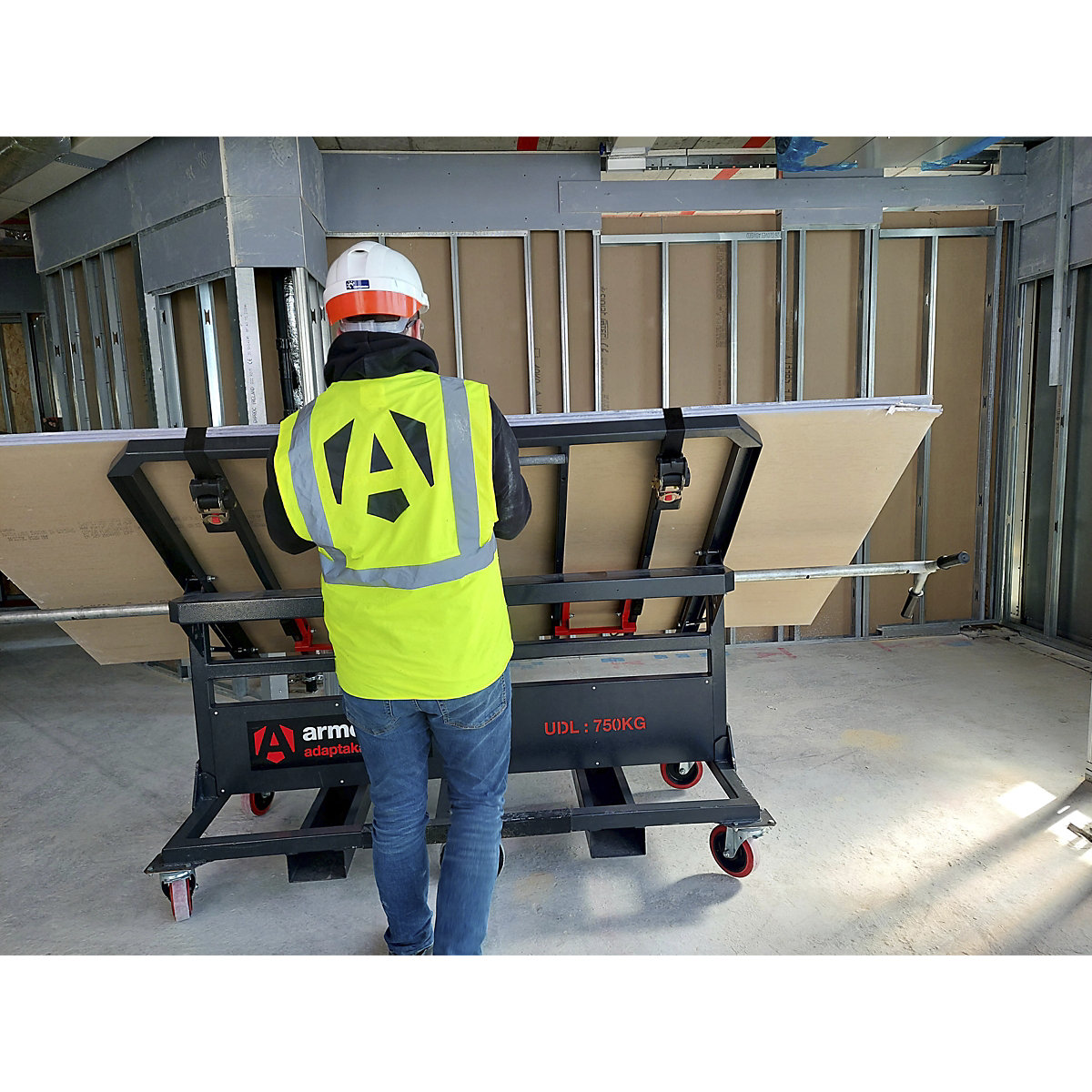 Armorgard AdaptaKart Board Trolley (Product illustration 4)-3