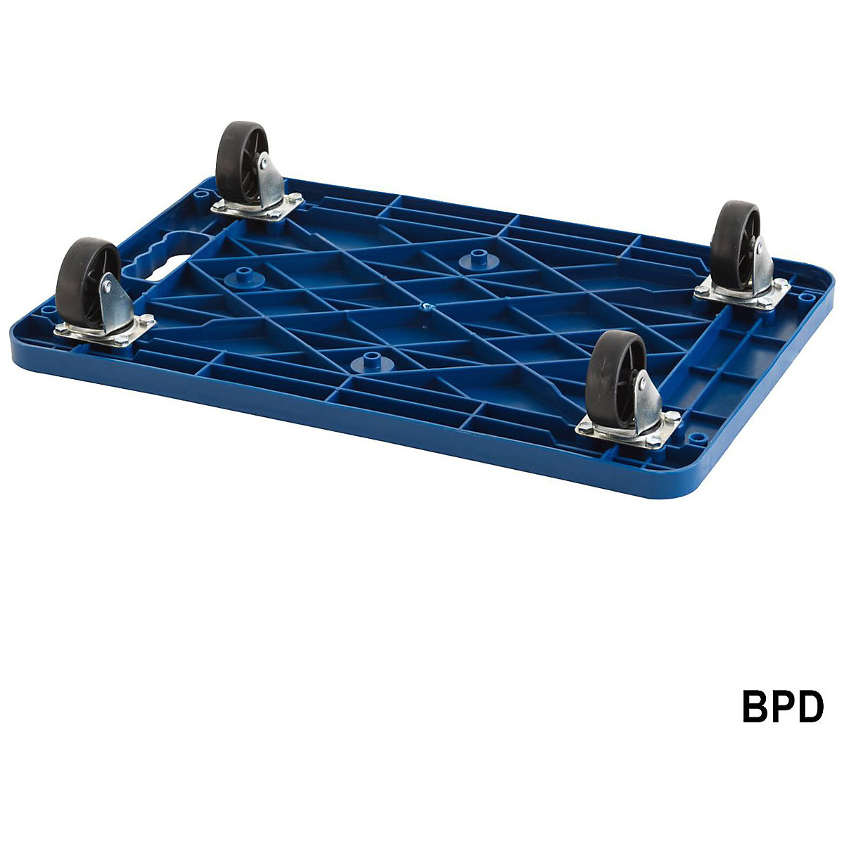 BiGDUG Essentials Blue Plastic Dolly (Product illustration 3)-2