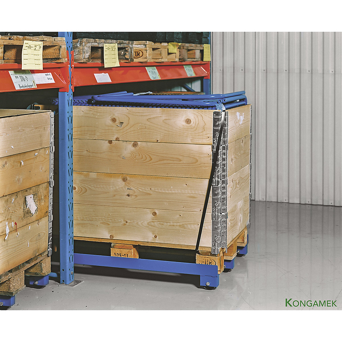 Kongamek Low Pallet Frame Trolley (Product illustration 3)-2