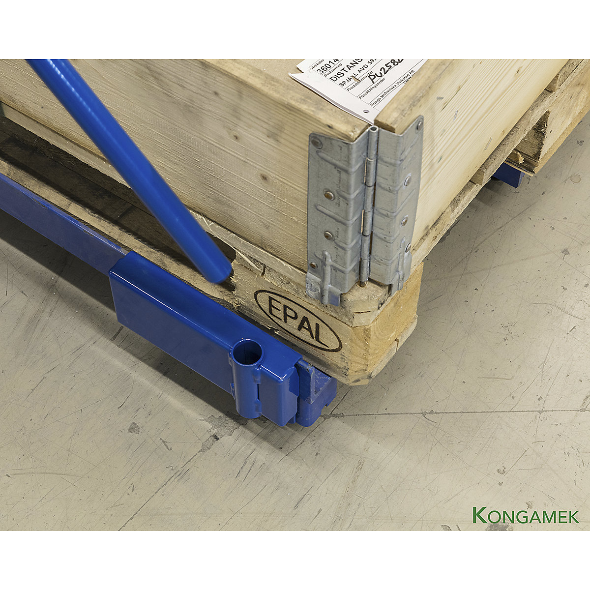 Kongamek Low Pallet Frame Trolley (Product illustration 7)-6