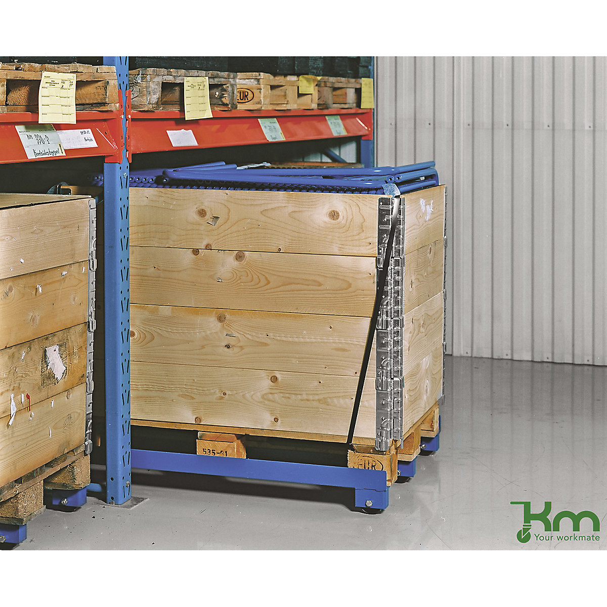 Kongamek Low Pallet Frame Trolley (Product illustration 3)-2