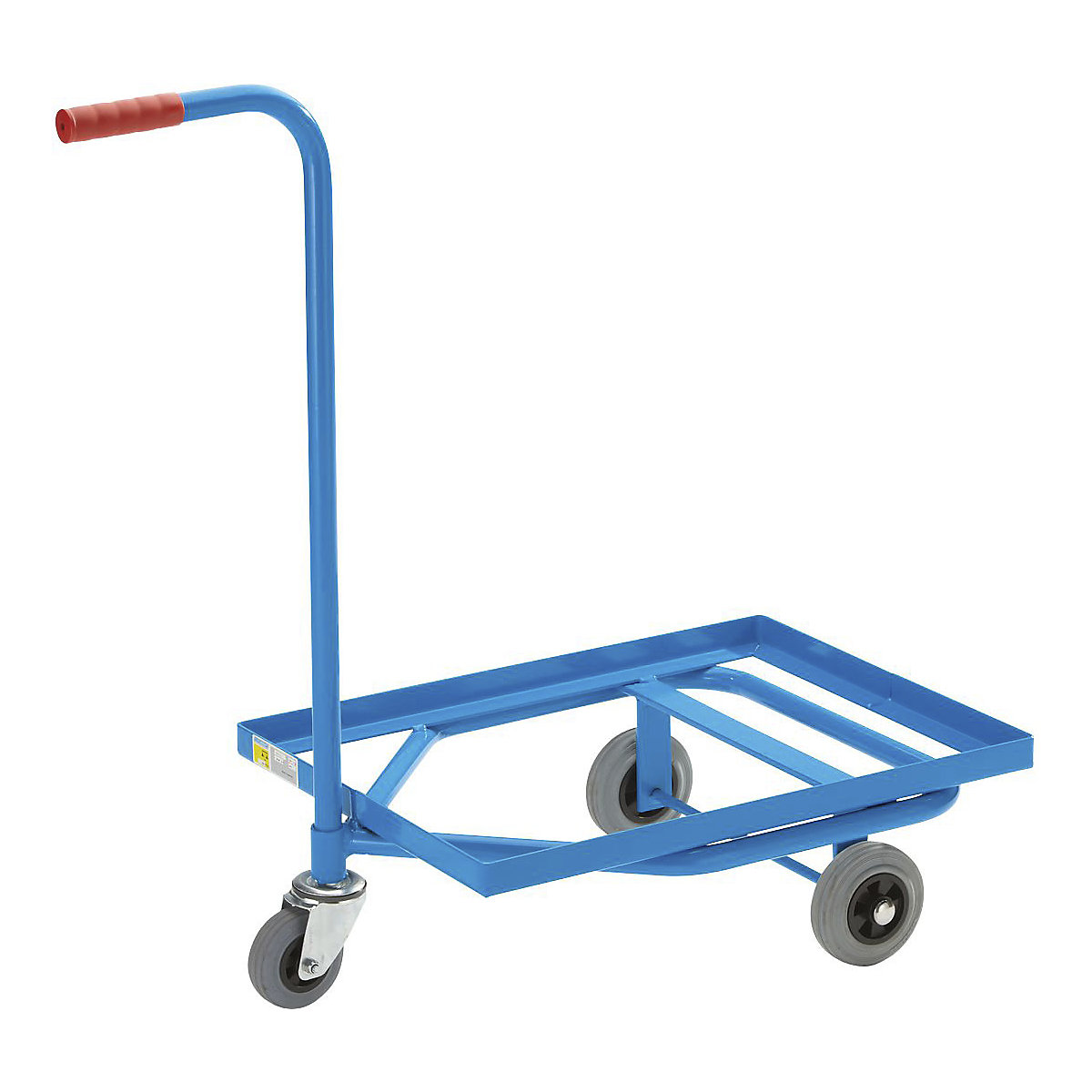 PremKraft Three Wheel Rack Trolleys with Angled-Steel Platform, PremKraft Three Wheel Rack Trolleys with Angled-Steel Platform, PremKraft Three Wheel Rack Trolley With Angled-Steel Platform 215h x 470w x 630d mm-0