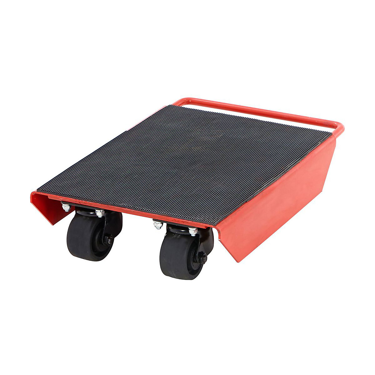 Steerable Machine Moving Skates, Steerable Machine Moving Skates, Steerable Machine Moving Skate 120h x 340w x 430d mm With 2 Swivel & 2 Fixed Nylon Castors 1000kg Capacity-0
