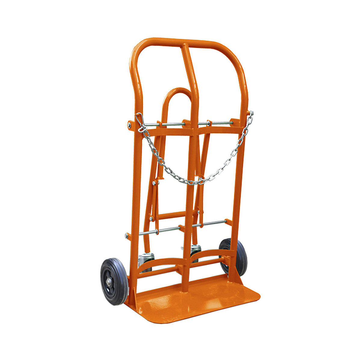 Double Cylinder Sack Truck, Double Cylinder Sack Truck, Double Cylinder Sack Truck | 1165h x 720w x 480d mm | Puncture Proof Wheels | Loop Handle-0