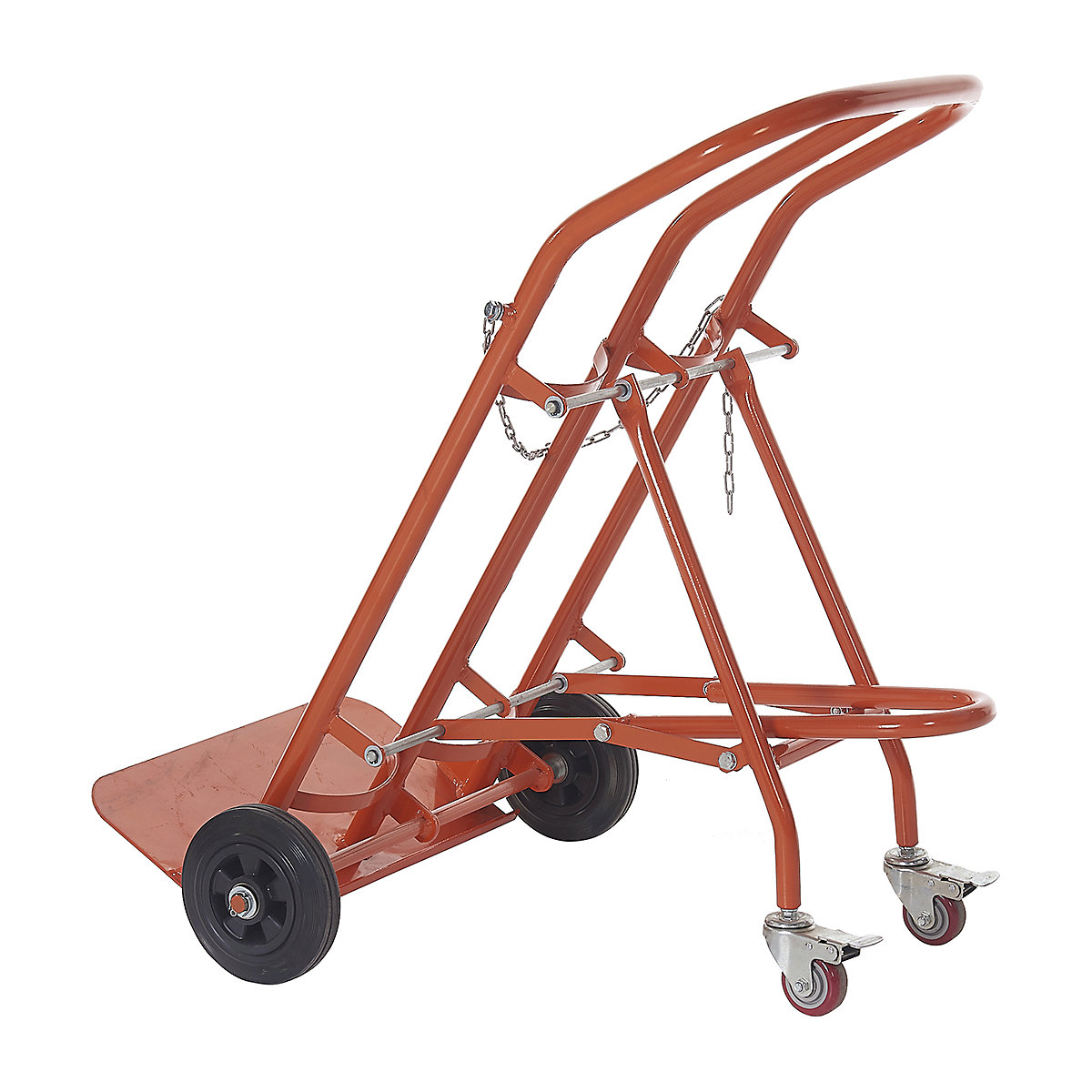 Double Cylinder Sack Truck (Product illustration 4)-3