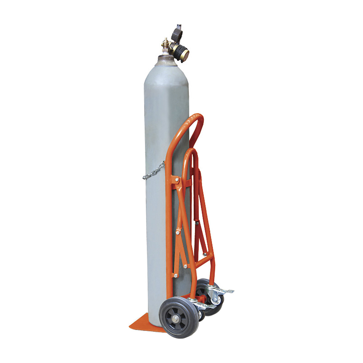 Single Cylinder Sack Truck, Single Cylinder Sack Truck, Single Cylinder Sack Truck | 1165h x 430w x 480d mm | Puncture Proof Wheels | Loop Handle-0