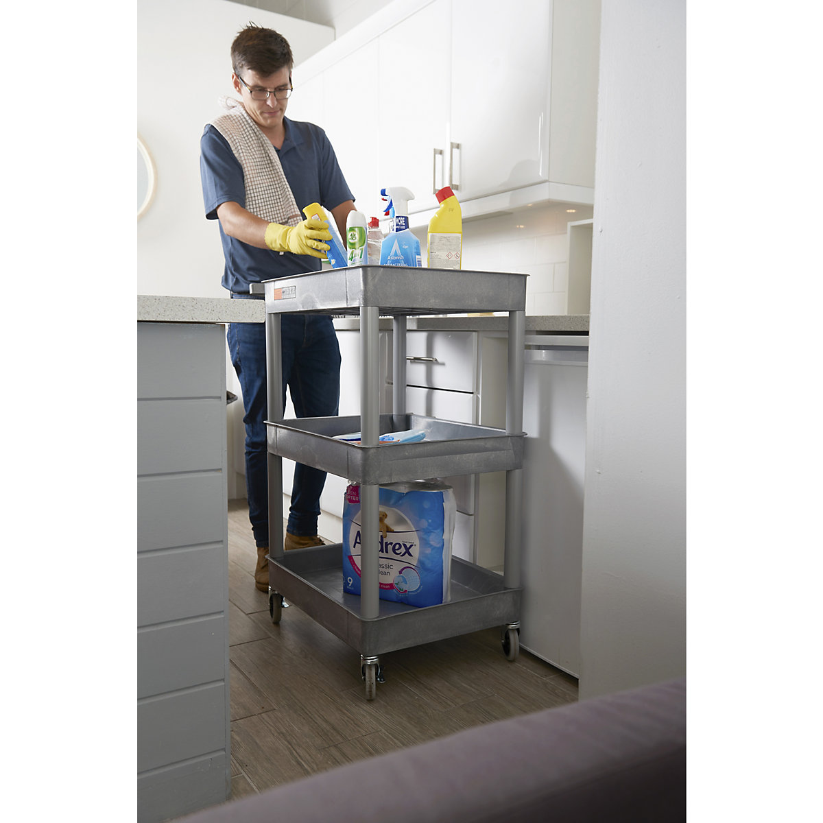 GPC Plastic Assembly Trolley (Product illustration 13)-12