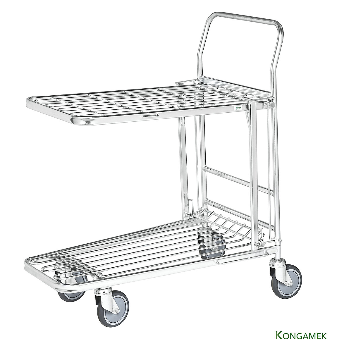 Kongamek Galvanised Folding Picking Trolley