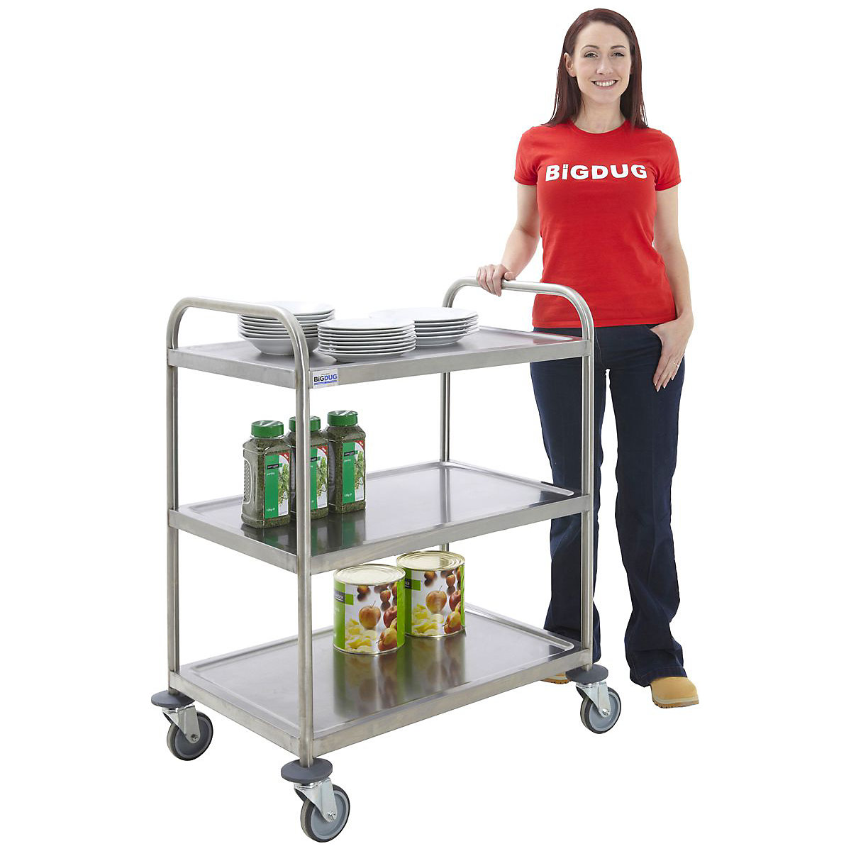 Stainless Steel Trolleys (Product illustration 3)-2