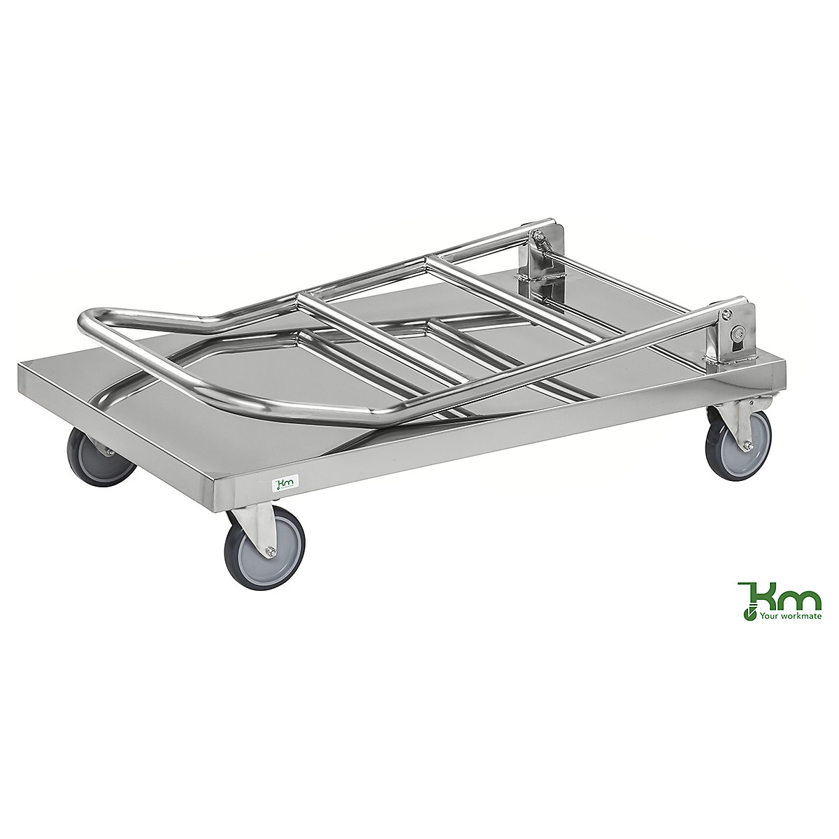 Kongamek Stainless Steel Platform Trolley (Product illustration 3)-2