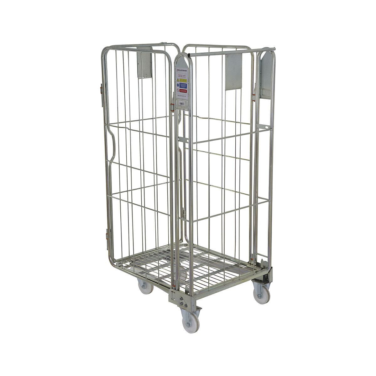 BiGDUG | 4 Sided A Frame Nestable Roll Container | Rod Infill (Product illustration 4)-3