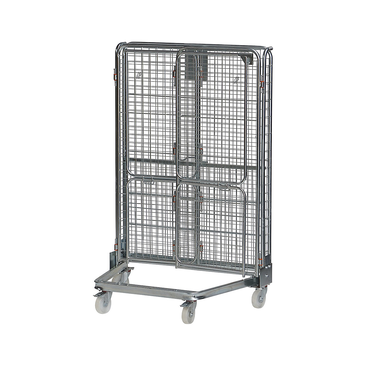 Jumbo A Frame Nestable Roll Container | Mesh Infill (Product illustration 4)-3