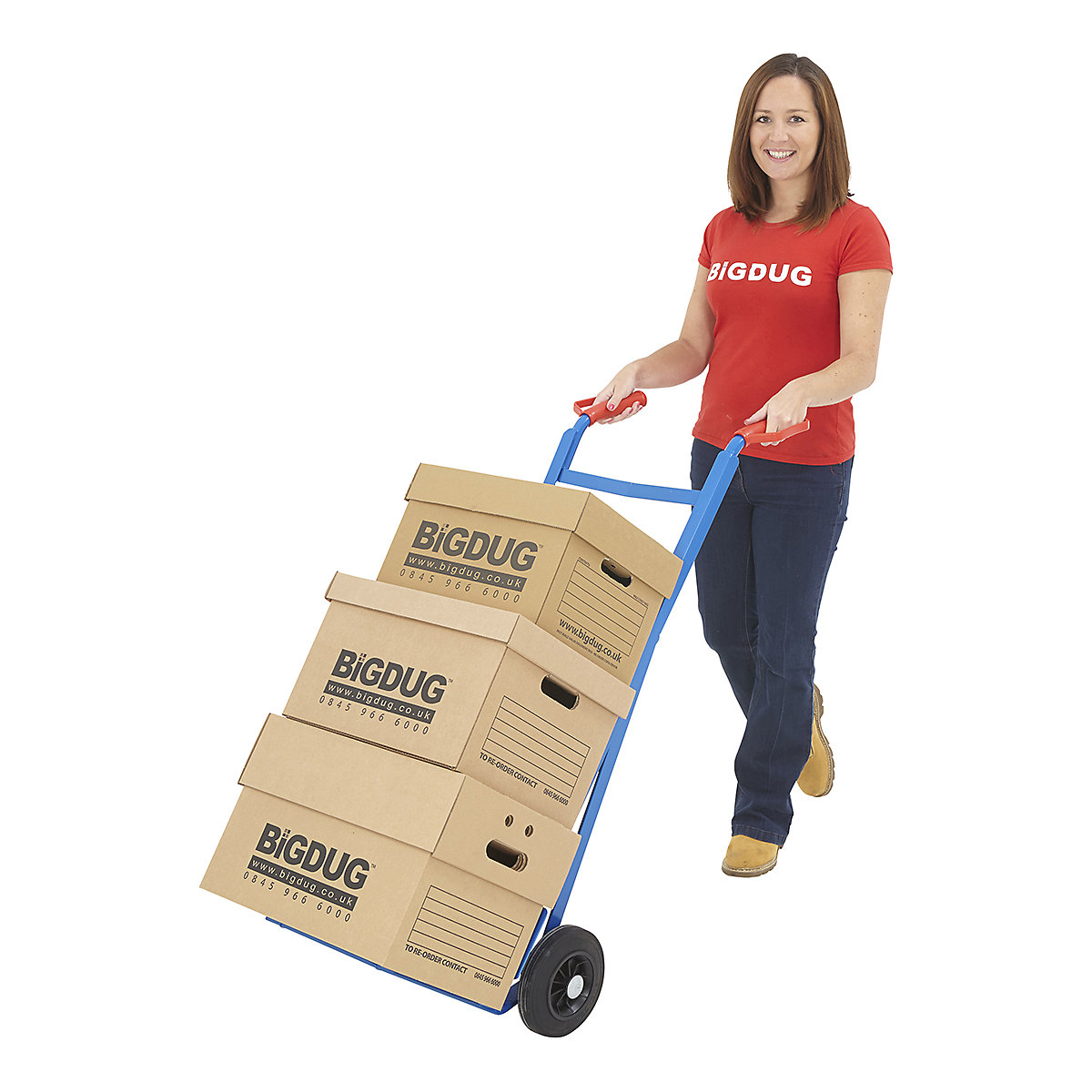 BiGDUG Angle Iron Sack Truck (Product illustration 4)-3
