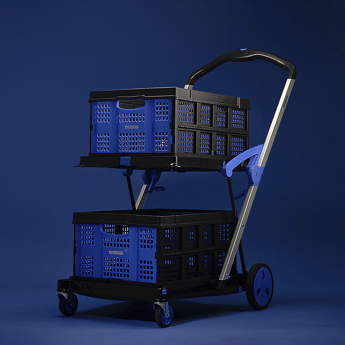 BiGDUG Folding Box Trolley