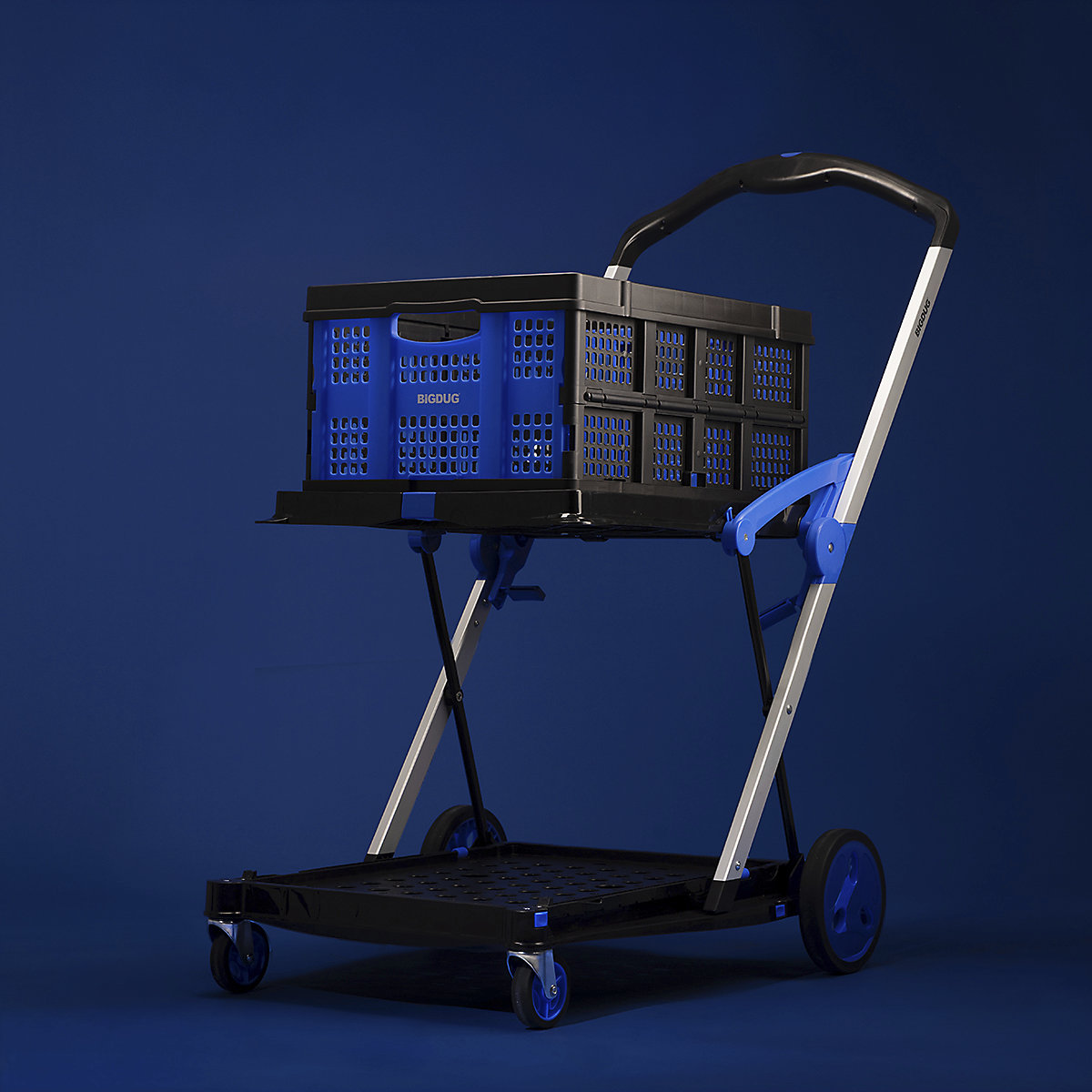 BiGDUG Folding Box Trolley