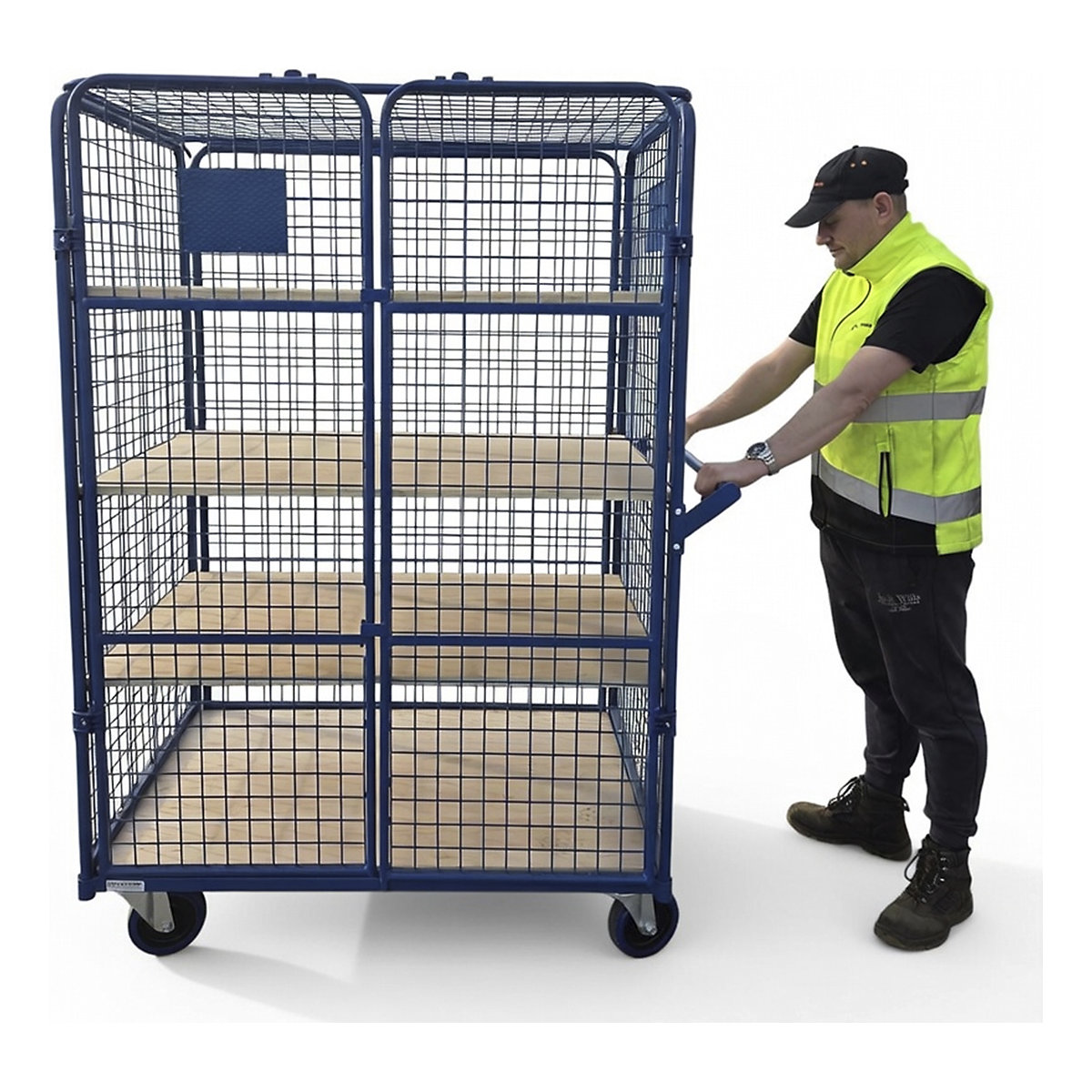 Heavy-Duty Cage Shelf Trolleys (Product illustration 3)-2
