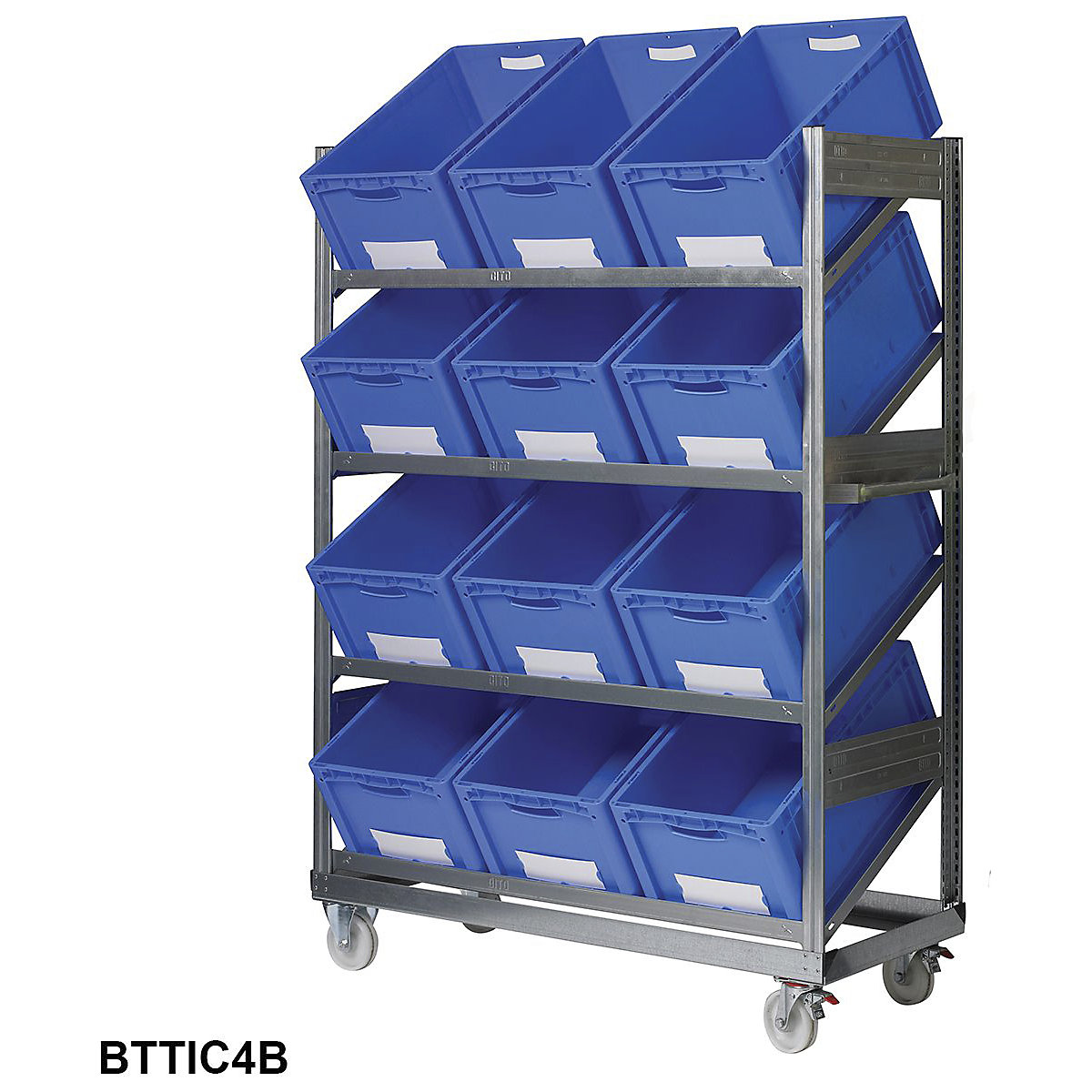 Inclined Shelf Trolley (Product illustration 5)-4