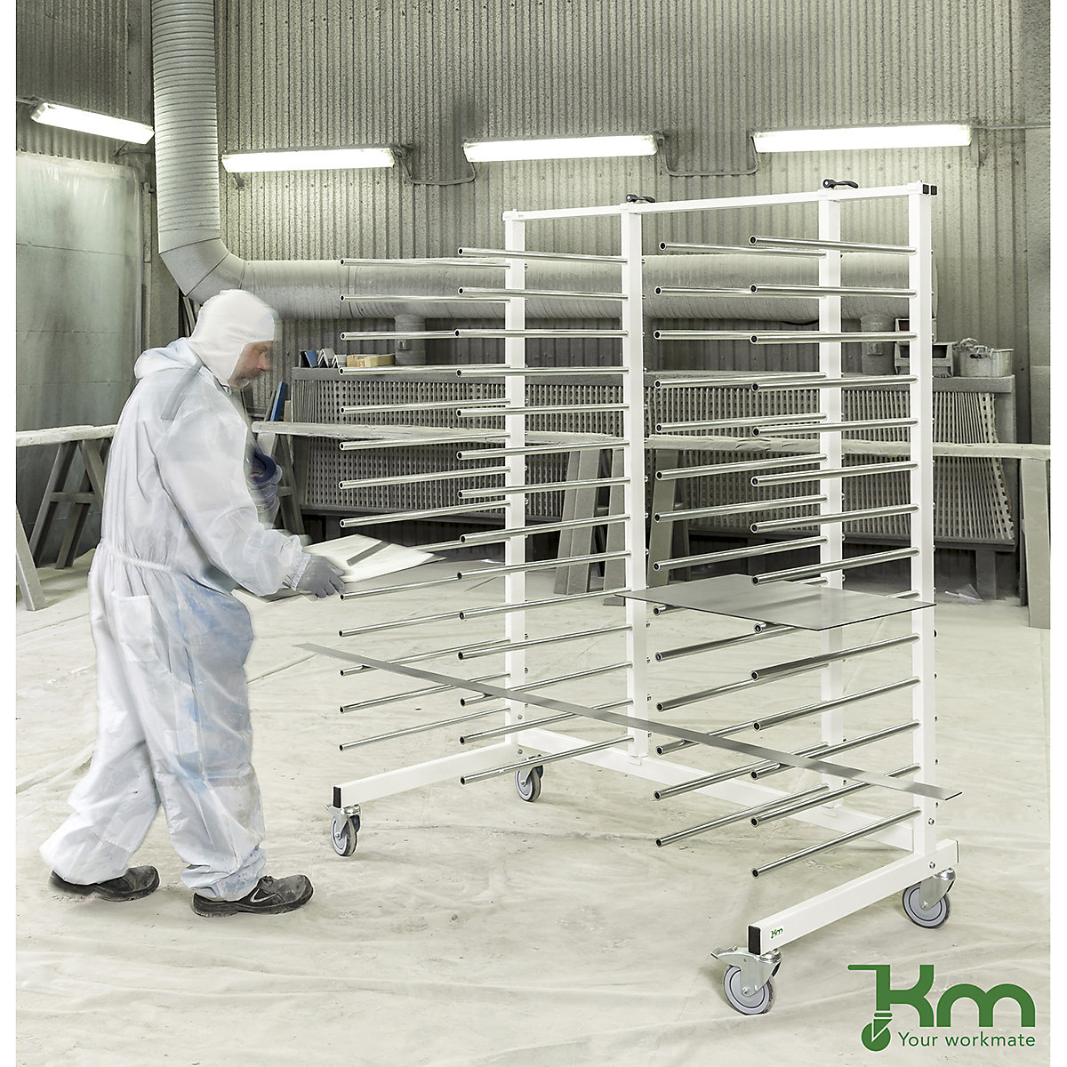 Kongamek Drying Trolley (Product illustration 3)-2
