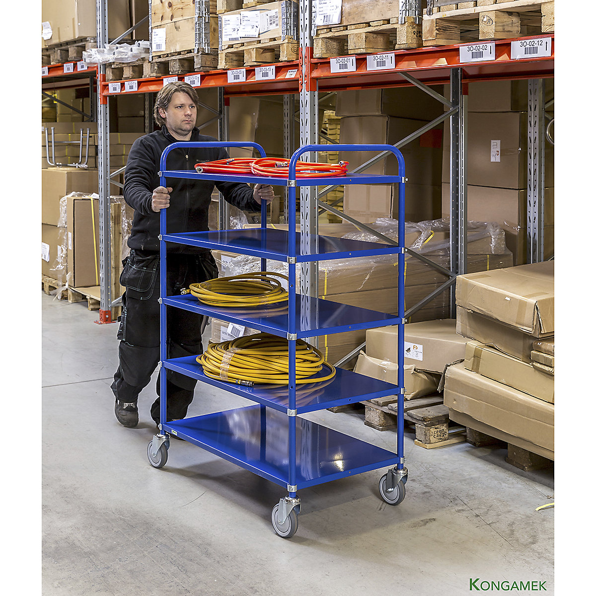 Kongamek Light Duty Shelf Trolley (Product illustration 8)-7