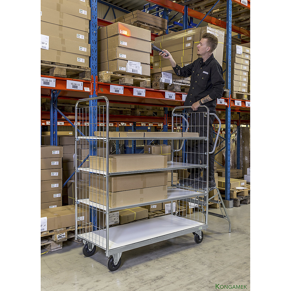 Kongamek Series 9000 Picking Trolley (Product illustration 6)-5
