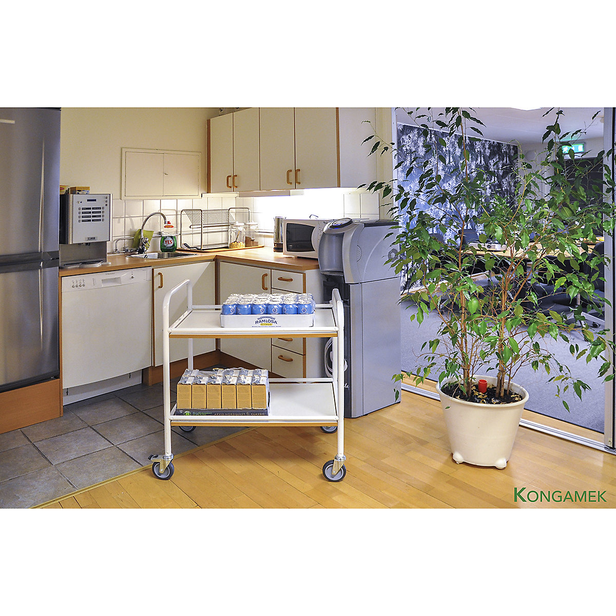 Kongamek Service Trolleys 100kg (Product illustration 4)-3