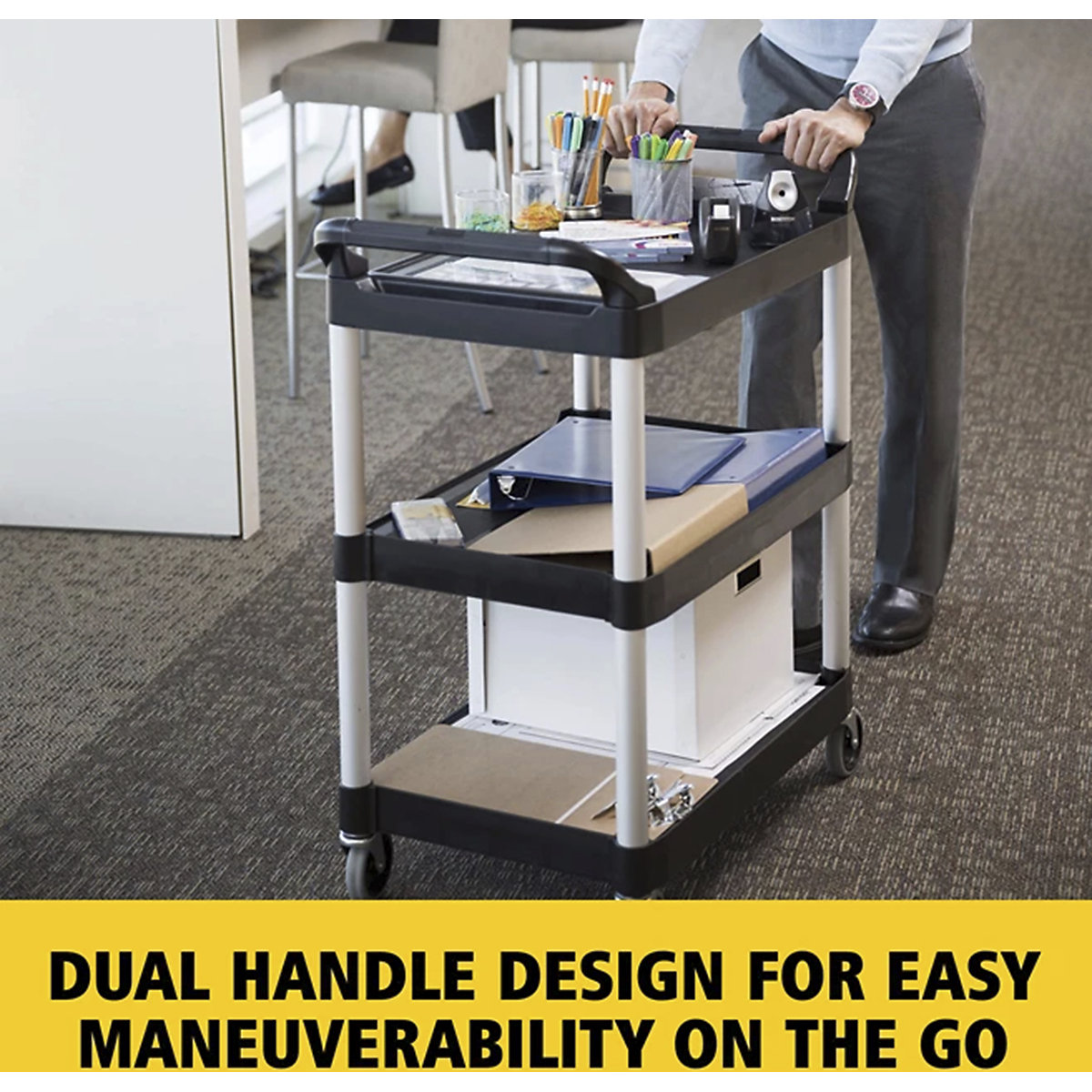Rubbermaid Light-Duty Service Cart (Product illustration 6)-5