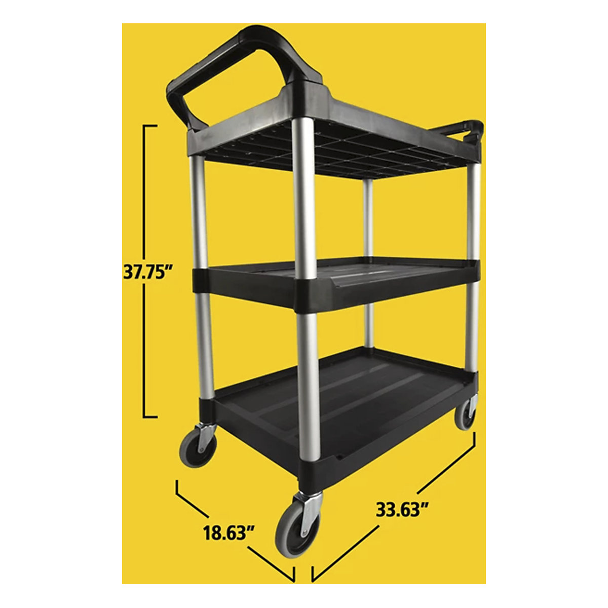 Rubbermaid Light-Duty Service Cart (Product illustration 7)-6