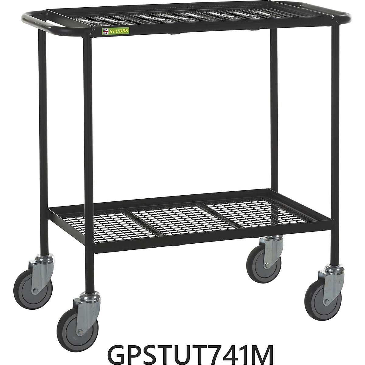 Stubbs Tray Trolleys, Stubbs Tray Trolleys, Stubbs Tray Trolley | 900h x 450w x 950d mm | Tray Size: 750 x 450mm | Mesh Shelves-8