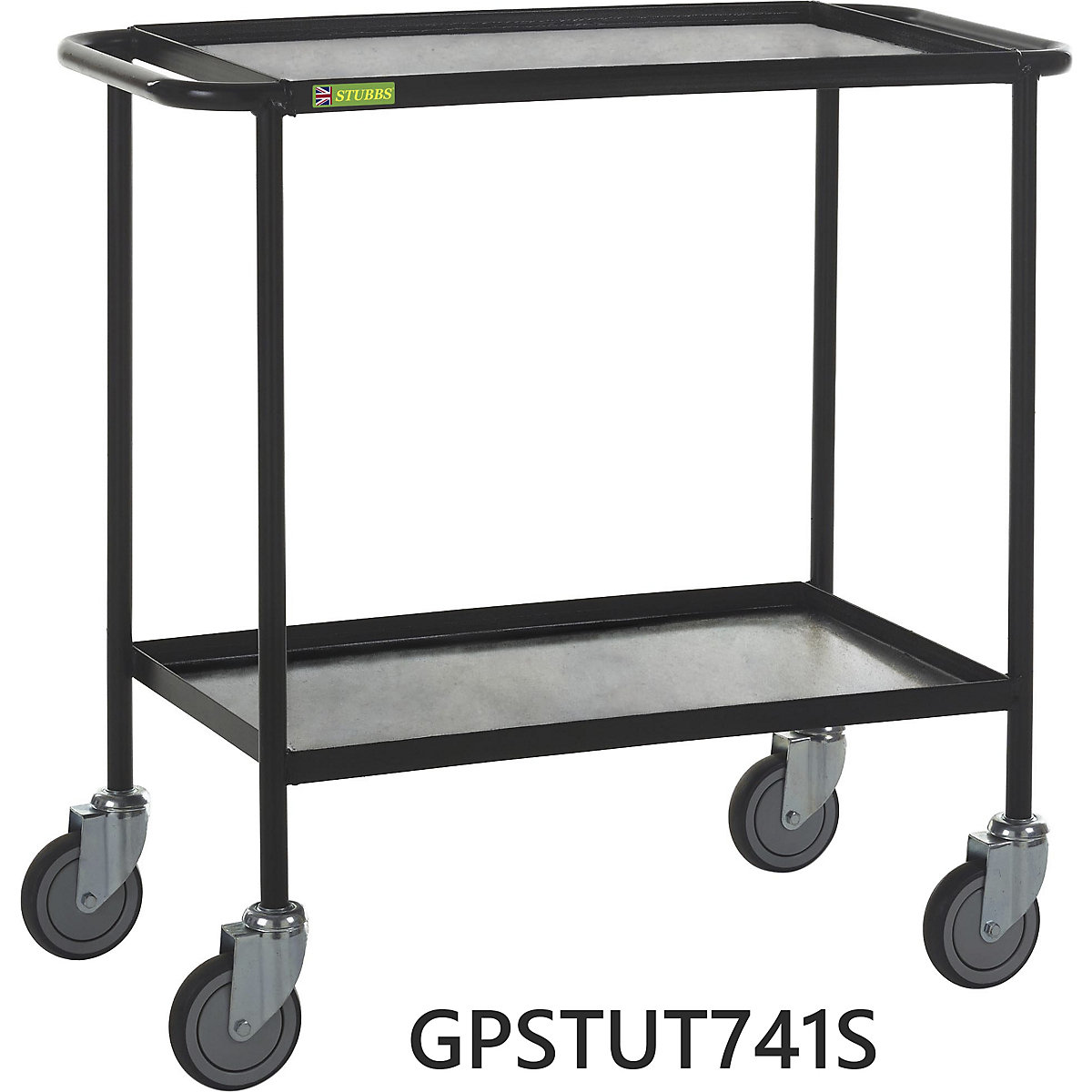 Stubbs Tray Trolleys, Stubbs Tray Trolleys, Stubbs Tray Trolley | 900h x 450w x 950d mm | Tray Size: 750 x 450mm | Steel Shelves-10