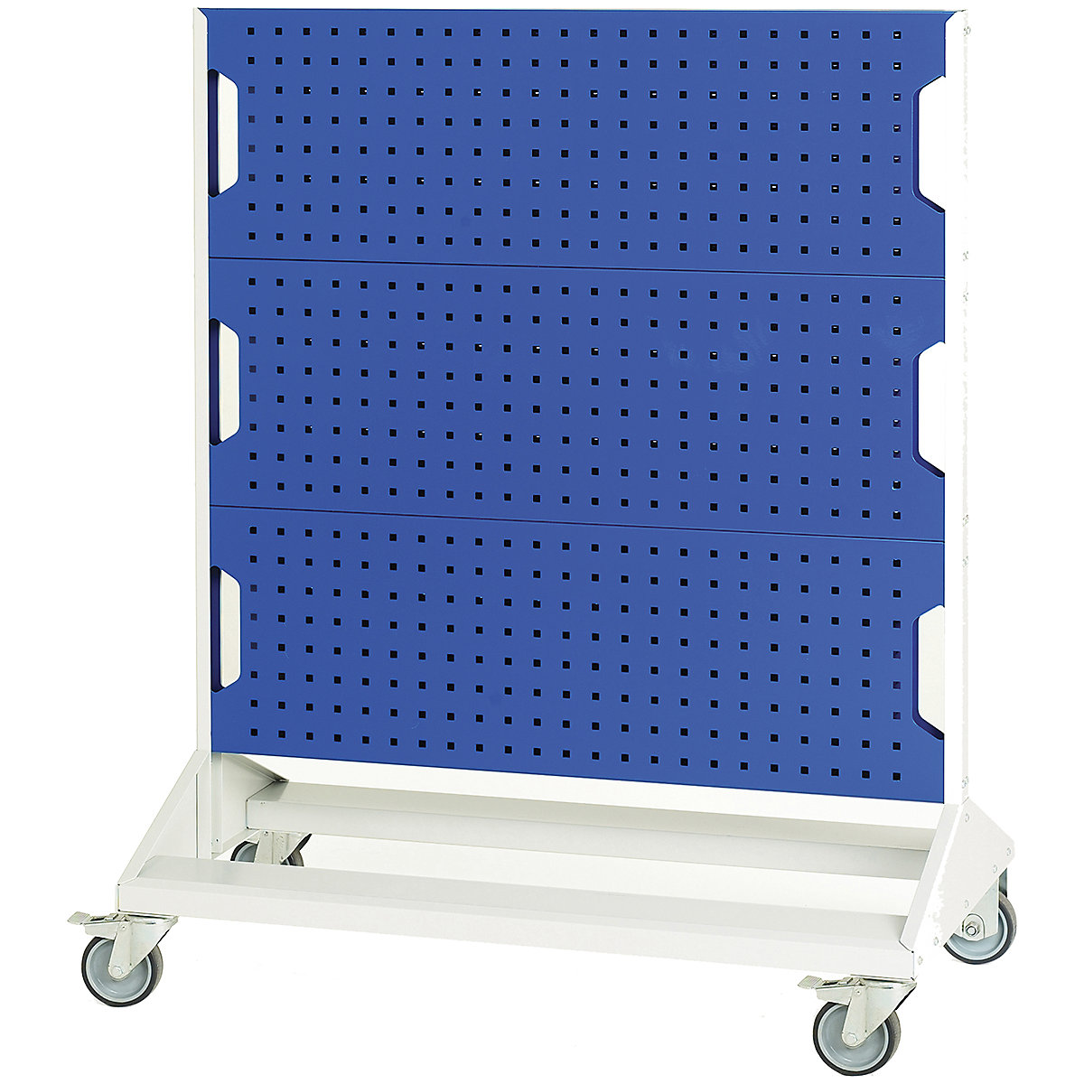 Bott Perfo Panel Racks, Bott Perfo Panel Racks, Bott Perfo Panel Racks | 1250h x 1000w x 550d mm | Double Sided | Mobile | Blue-0