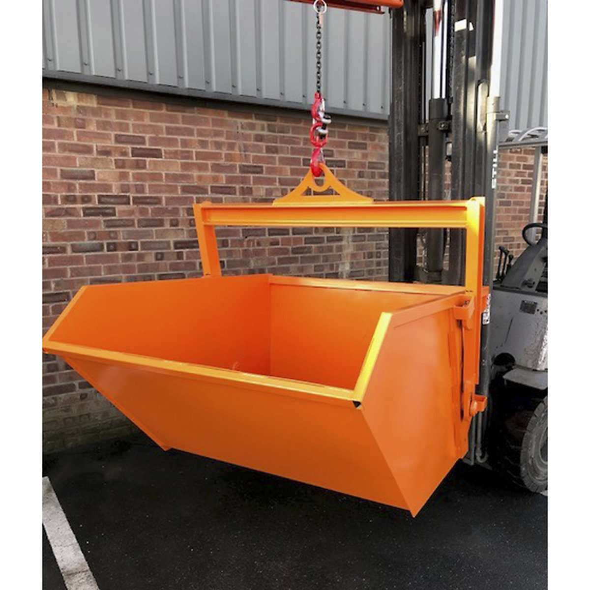 Crane Slung Boat Skip
