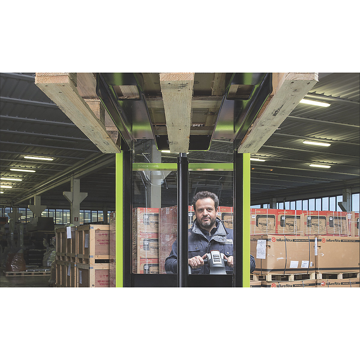 Pramac GX12 Electric Stacker | Lift Height 2410 mm (Product illustration 5)-4